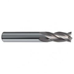 3/4 Dia. x 4 Overall Length 4-Flute Square End Solid Carbide SE End Mill-Round Shank-Center Cut-Uncoated - Caliber Tooling