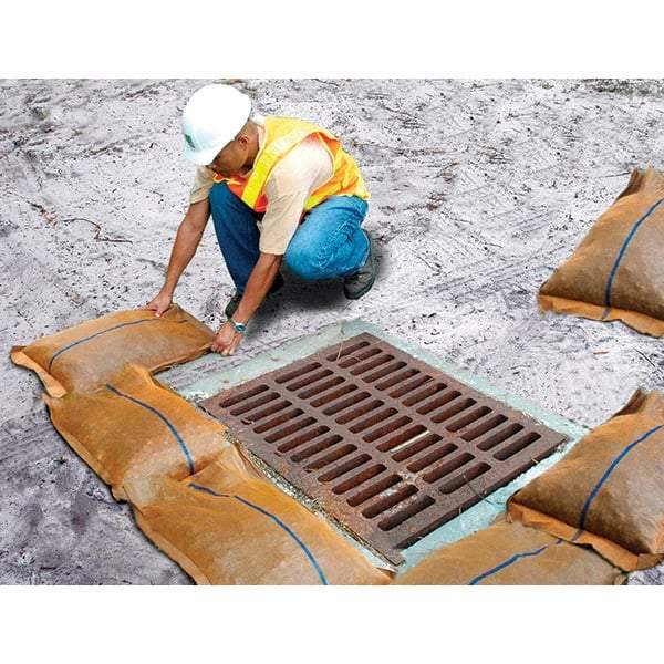 UltraTech - 750' Long" x 19" Wide Gravel Bag - Orange Geotextile, For Stormwater - Caliber Tooling