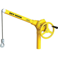 Sky Hook - 500 Lb Steel Lifting Hook Crane - Caliber Tooling