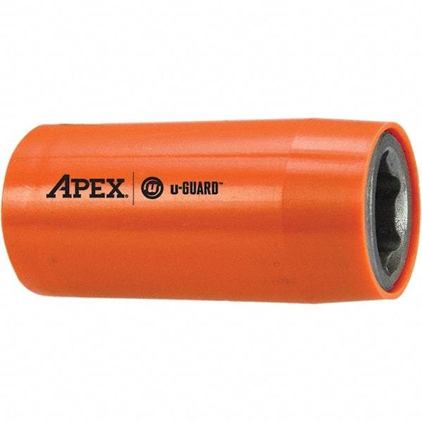 Apex - 1/4" Drive, Square Drive Socket - 1.779" OAL - Caliber Tooling