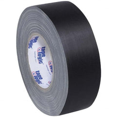 Tape Logic - Pack of (3), 2" x 60 Yd Rolls of 11 mil Black Rubber Gaffers Tape - Caliber Tooling