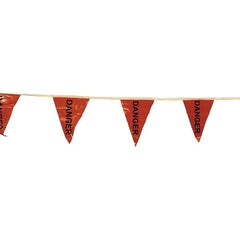 PRO-SAFE - Pennants Color: Red Overall Length (Feet): 60.00 - Caliber Tooling