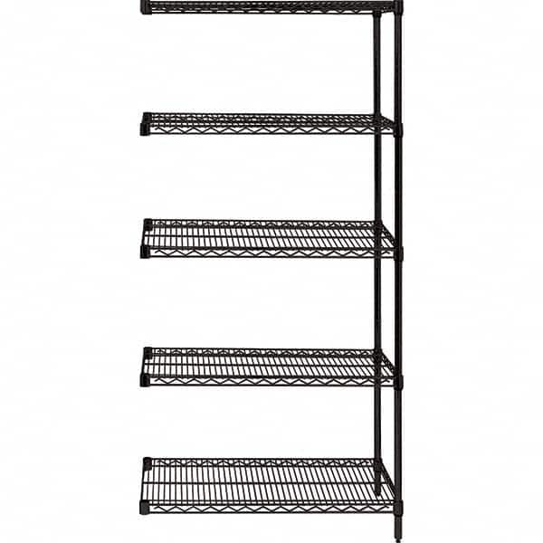 Quantum Storage - 48" Wide, 74 High, Open Shelving Accessory/Component - Use with #1630 Built-In Combination Lock - Caliber Tooling