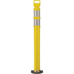 PRO-SAFE - Traffic Barrels, Delineators & Posts Type: Delineator Post Material: Polyethylene - Caliber Tooling