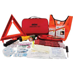 PRO-SAFE - Highway Safety Kits Type: Emergency Roadside Kit Number of Pieces: 79 - Caliber Tooling