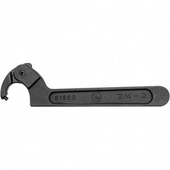 GearWrench - Spanner Wrenches & Sets Tool Type: Adjustable Pin Spanner Wrench Minimum Capacity (Inch): 3/4 - Caliber Tooling