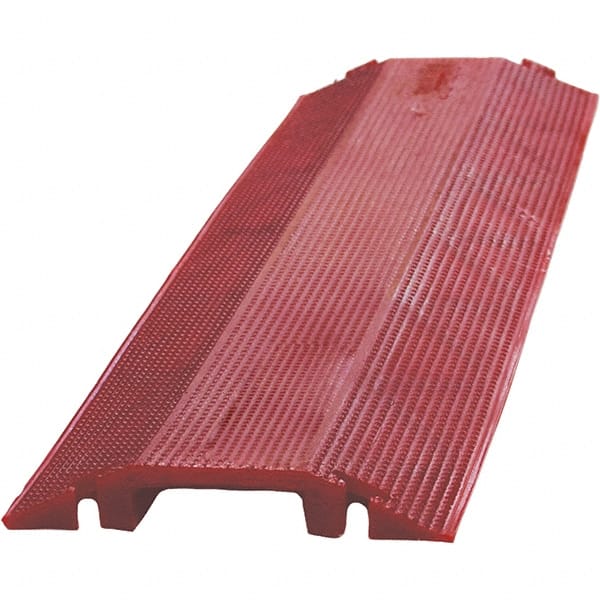 PRO-SAFE - 36" Long x 10-1/2" Wide x 1-1/2" High, Polyurethane Ramp Cable Guard - Caliber Tooling