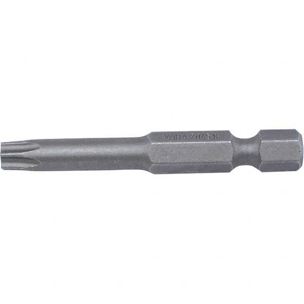 Wiha - T30 Power Bit - 1/4" Drive, 2" OAL - Caliber Tooling