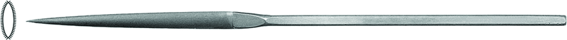 5-1/2" Escapement File, Crossing, Cut 4 - Caliber Tooling