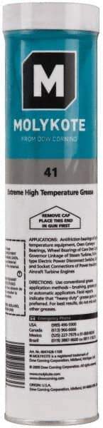 Dow Corning - 14.1 oz Cartridge Lithium High Temperature Grease - Black, High Temperature, 550°F Max Temp, NLGIG 2, - Caliber Tooling