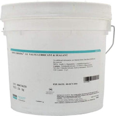 Dow Corning - 8 Lb Can Silicone/Moly Lubricant - White/Light Gray, -40°F to 392°F, Food Grade - Caliber Tooling