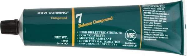 Dow Corning - 5.3 Ounce Tube, White, General Purpose Mold Release - Food Grade, Silicone Composition - Caliber Tooling