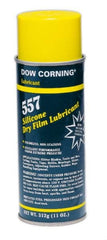 Dow Corning - 16 oz Aerosol Dry Film Moly/Silicone Lubricant - Clear, -40°F to 110°F - Caliber Tooling