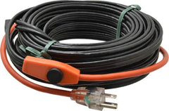 EasyHeat - 40' Long, Preassembled, Fixed Length, Fixed Wattage, Protection Heat Cable - 120 Input Volts, 280 Watts - Caliber Tooling