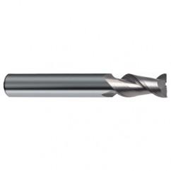 3/4" Dia. - 4" OAL - 45° Helix Bright Carbide End Mill - 2 FL - Caliber Tooling