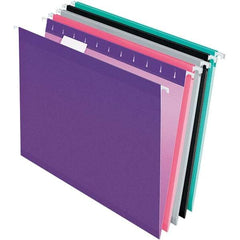 Pendaflex - 8-1/2 x 11", Letter Size, Assorted Colors, Hanging File Folder - 11 Point Stock, 1/5 Tab Cut Location - Caliber Tooling