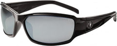 Ergodyne - Silver Lenses, Framed Safety Glasses - Uncoated Lenses, Size Universal, Wrap Around - Caliber Tooling