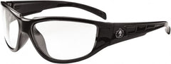 Ergodyne - Clear Lenses, Framed Safety Glasses - Uncoated Lenses, Size Universal, Wrap Around - Caliber Tooling