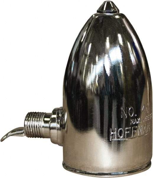 Hoffman Speciality - 1/8" Pipe, 10 psi WOG Rating, Male NPT End Connections, Float Vent Radiator Valve - 10 psi Steam Pressure Rating, Brass - Caliber Tooling