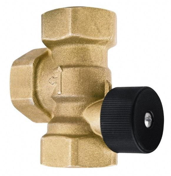 Bell & Gossett - 1-1/4" Pipe, Brass Manually Operated Plumbing Valve - Buna Seal, FNPT - Caliber Tooling