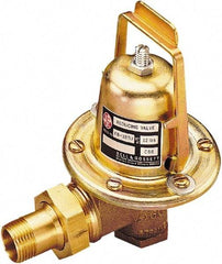 Bell & Gossett - 1/2" Inlet, 1/2" Outlet, Female Union x FNPT, Pressure Reducing Valve - 125 Max psi, Lead Free Brass - Caliber Tooling