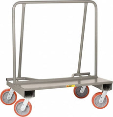 Little Giant - 2,000 Lb Capacity Steel Drywall Cart - 24" OAW, Polyurethane Casters - Caliber Tooling