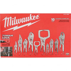 Milwaukee Tool - Plier Sets Set Type: Locking Pliers Number of Pieces: 10 - Caliber Tooling