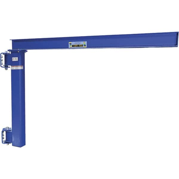 Vestil - 1,000 Lb Load Capacity, Steel Jib Crane - 8' Span - Caliber Tooling