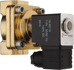 PRO-SOURCE - 3/4", 2/2 Way Stacking Solenoid Valve - 110 VAC, 8.78 CV Rate, 4.21" High x 3.54" Long - Caliber Tooling