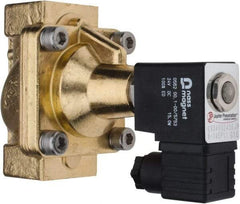 PRO-SOURCE - 3/4", 2/2 Way Steam Series Stacking Solenoid Valve - 24 VDC, 12 CV Rate, 4.98" High x 3.94" Long - Caliber Tooling