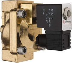 PRO-SOURCE - 3/4", 2/2 Way Stacking Solenoid Valve - 110 VAC, 12 CV Rate, 4.98" High x 3.78" Long - Caliber Tooling