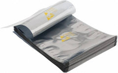 Value Collection - 12" Long x 8" Wide, 3 mil Thick, Clear Metalized Static Shield Bag - Metal-In - Caliber Tooling