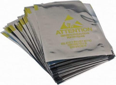 Value Collection - 5" Long x 3" Wide, 3 mil Thick, Clear Metalized Static Shield Bag - Metal-In - Caliber Tooling