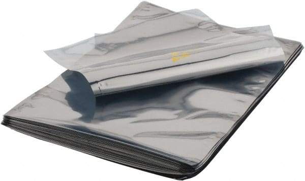 Value Collection - 18" Long x 12" Wide, 3 mil Thick, Clear Metalized Static Shield Bag - Metal-In - Caliber Tooling