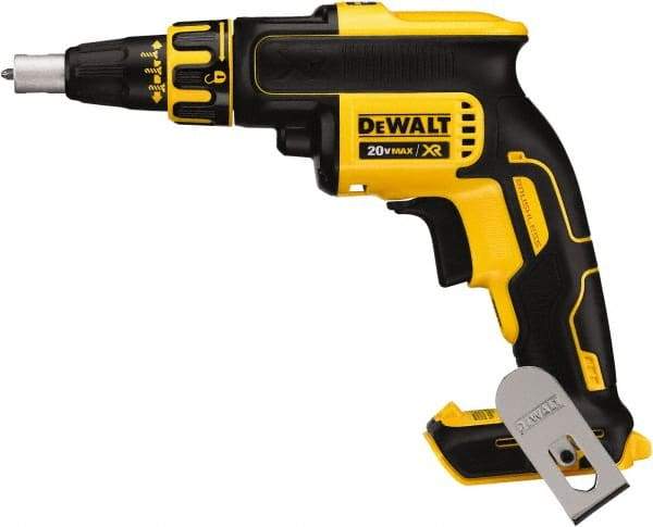 DeWALT - 20 Volt Lithium-Ion Battery Pistol Grip Cordless Screwdriver - 4,400 RPM, 266 In/Lb Torque - Caliber Tooling