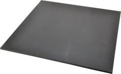 Made in USA - 12" Long, 12" Wide, Buna-N Rubber Foam Sheet - 35 to 45 Durometer, Black, -20 to 170°F, 800 psi Tensile Strength, Stock Length - Caliber Tooling