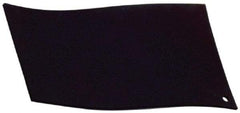 Made in USA - 1/2" Thick x 12" Wide, SBR Rubber Strip - Cut-to-Length, Black - Caliber Tooling