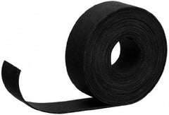 Made in USA - 1/16" Thick x 36" Wide Black Neoprene Rubber Roll - Cut to Length, Adhesive Back, 50 Shore A Durometer, 2,500 psi Tensile Strength, -20°F to 170°F - Caliber Tooling