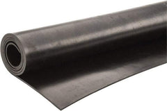 Made in USA - 36" Long, 36" Wide, Neoprene Spring Blend Rubber Foam Sheet - 65 to 75 Durometer, Black, -20 to 170°F, 1,000 psi Tensile Strength, Stock Length - Caliber Tooling