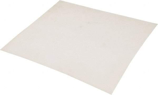 Made in USA - 12" Long, 12" Wide, Silicone Rubber Foam Sheet - 45 to 55 Durometer, Clear, -80 to 450°F, 850 psi Tensile Strength, Stock Length - Caliber Tooling