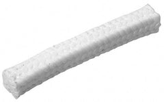 Made in USA - 5/16" x 6' Spool Length, PTFE/Sanitary Compression Packing - 1,000 Max psi, 500° F Max, White - Caliber Tooling