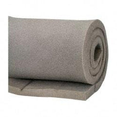 Made in USA - 54" Wide, Pyrell Polyurethane Foam Rubber Foam Sheet - Gray, -40 to 225°F, Plain Backing, Cut-to-Length - Caliber Tooling