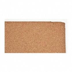 Made in USA - 36" Long x 36" Wide x 3/8" Thick, Composition Cork Sheet Gasketing - Tan - Caliber Tooling