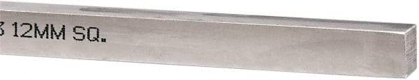 Made in USA - 12" Long, Oversized Key Stock - 18-8 Stainless Steel - Caliber Tooling