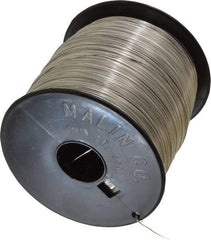 Value Collection - 24 Gage, 0.02 Inch Diameter x 4,625 Ft. Long, 302/304 Safety Lock Wire - 5 Lb. Shipping Weight - Caliber Tooling