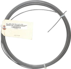 Value Collection - 34 Gage, 0.094 Inch Diameter x 43 Ft. Long, High Carbon Steel, Tempered Music Wire Coil - ASTM A228, 1 Lb. Shipping Weight - Caliber Tooling