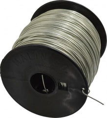 Value Collection - 18 Gage, 0.0475 Inch Diameter x 830 Ft. Long, Steel, Stone Wire - 5 Lb. Shipping Weight - Caliber Tooling