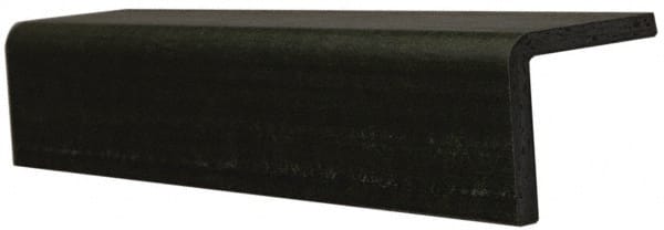 Made in USA - 3 Inch Leg Long x 1/4 Inch Thick x 10 Ft. Long, Standard Plastic Angle - Caliber Tooling