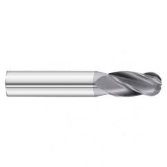 3200BTIALN 3/8X1X2-1/2 4FL Ball Nose SEEM - Caliber Tooling