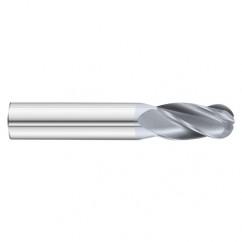 11/32 x 7/8 x 2-1/2 4 Flute Ball Nose  End Mill- Series 3200SD - Caliber Tooling